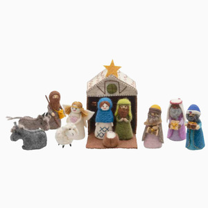 C A N D L E S D E C O R: Felt Nativity Scene | Colours