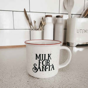 Ceramic Mug | Milk for Santa