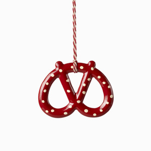 Maileg | Metal Ornament | Pretzel Dot