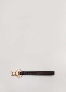 Key Fob: Key Fob / Molasses Deer Nappa