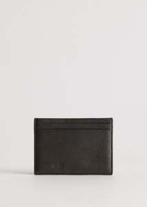 Youhan Cardholder / Black Olive Deer Nappa