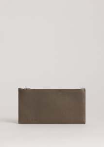 Travel Bags: Hannah Envelope / Echo Deer Nappa and Jade Lambskin
