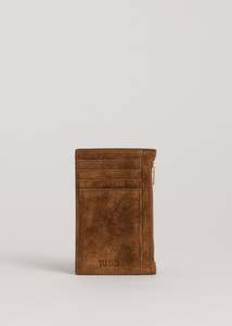 Frank Cardholder / Cork Suede
