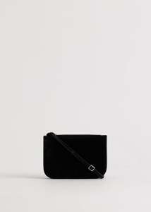 Vi Bag / Black Suede