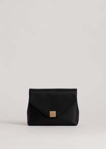 Clutches: Rebecca Bag / Black Deer Nappa