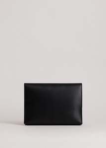 Bolton Laptop Folio / Black Lambskin