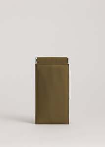 Utility By Yu Mei: Glasses Case / Fir Green Nylon