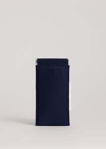 Utility By Yu Mei: Glasses Case / Double Blue Nylon