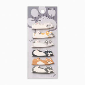 Grey Cat Sticky Notes (180pc)