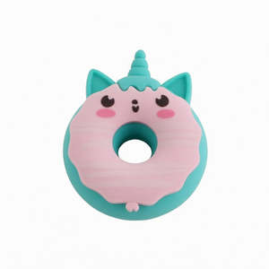 Donut Unicorn 3D Eraser – Pastel Green