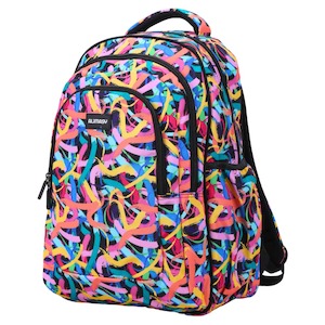 Backpacks: Paint Swirls Kids Large School Backpack