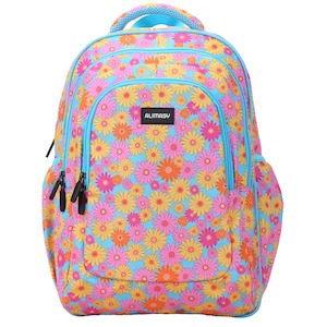 Backpacks: Ditsy Daisy Flowers Kids Large School Backpack
