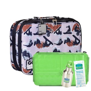 Go Green Lunchboxes And Lunchsets: Go Green Lunchset Extreme GREEN Box