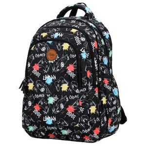 Alimasy Backpacks: Kids Large Backpack Black Urban