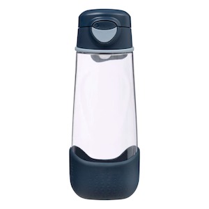 Bbox: Large Kids Sport Spout Water Bottle by Bbox - 600ml Drink Bottle - Midnight