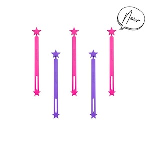 Lunch Punch: Lunch Punch Wrap Bands 5 Pack Pink