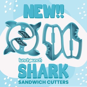 Lunch Punch: Lunch Punch Sandwich Cutters – Shark