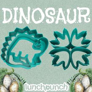 Lunch Punch: Lunch Punch Sandwich Cutters - Dinosaurs