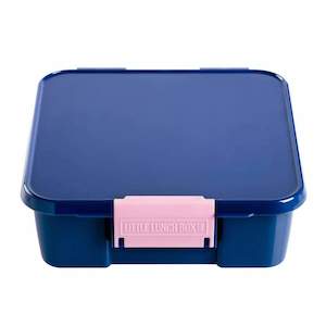 Steel Blue Leakproof Bento Lunchbox 5 Compartments for Adults & Kids