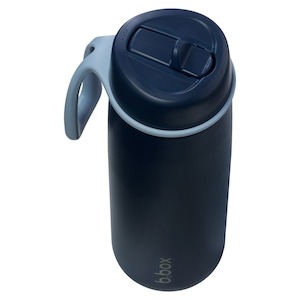 Essential Items: Insulated Flip Top 690ml Drink Bottle - Midnight