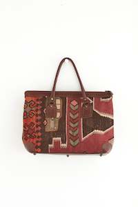 Kilim Leather Bags: Kilim Weekend Bag