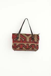 Kilim Leather Bags: Kilim Handbag Medium
