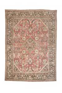 Vintage Kilim Knotted And Patchwork Rugs: Persian Rug—Babak