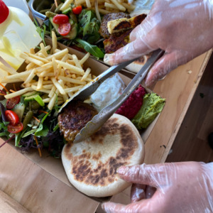 Brochette Meals: Spicy Kofta Brochette Meal