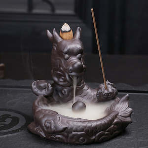 Backflow Incense Burner Loong Orb