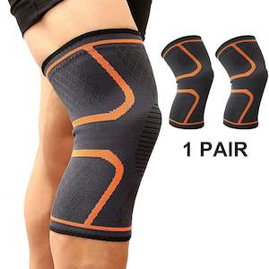Sports: 2pcs Knee Compression Sleeve XL
