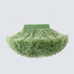 Toys: Kid Tutu Skirt Green S/M