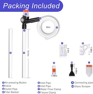 Fish Tank Cleaner Gravel Vacuum Cleaner