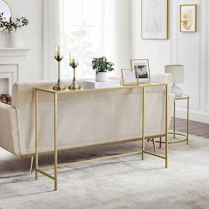 Vasagle: VASAGLE 120cm Console Table, Slim Sofa Table, Tall Entryway Table