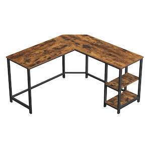 Vasagle: VASAGLE 54-Inch L-Shaped Corner Desk