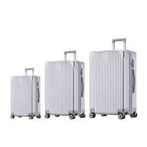 Luggage Set 3 Piece Set Suitcase Gray