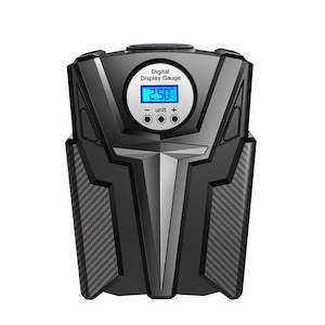 Car: Portable Car Air Compressor - Black