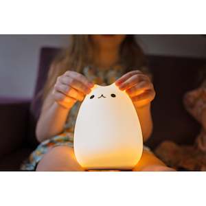 Lights And Lamp: Night Light Rechargable Night Light - Kitty