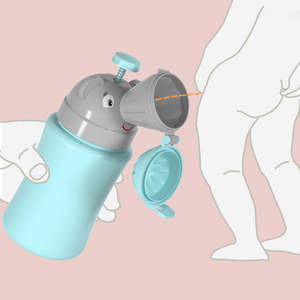 Under 5: Emergency Urinal Cup Reusable Leakproof Pee Bottle for Indoor Outdoor