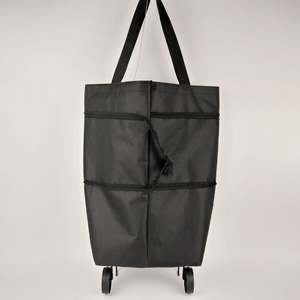 Under 5: Foldable Shopping Cart Black