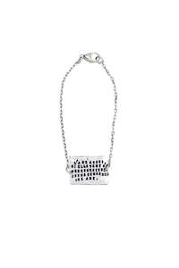 Serge Thoraval: GOURMETTE REFLET ARGENT - BRACELET