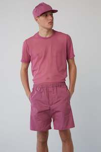 Mens Tee Shirts: FIELD TEE IN FLAMINGO, S24