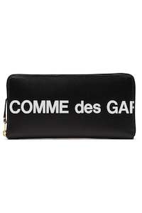 LOGO WALLET IN BLACK, W21