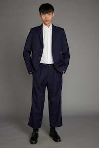 Mens Suiting: OXFORD IN ROYAL, W24