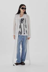 Womens Coats Jackets: RESORT IN WHITENET, SS26