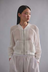 Womens Coats Jackets: DOLLY IN WHITENET, SS26