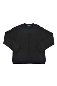 VERTICAL SWEATER IN BLACK, W25