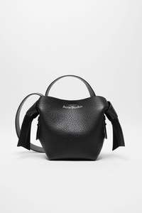 MUSUBI MINI SHOULDER BAG IN BLACK, FW25