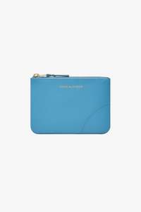 CLASSIC ZIP PURSE IN BLUE, SS25