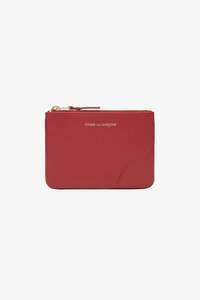 CLASSIC ZIP PURSE IN RED, SS25
