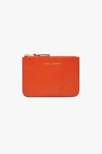 CLASSIC ZIP PURSE IN ORANGE, SS25